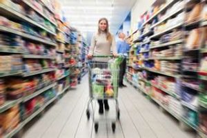 Shopper aisle view