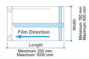 large bag and pouch sizes for stacker