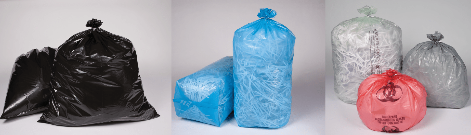Can Liners, Handle Bags, Printed Bags, Lawn & Garden, Clean Room Applications